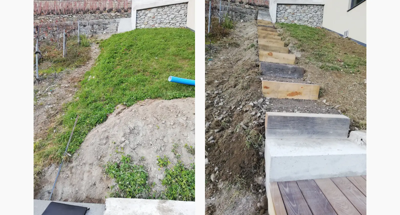 Avant-après escaliers