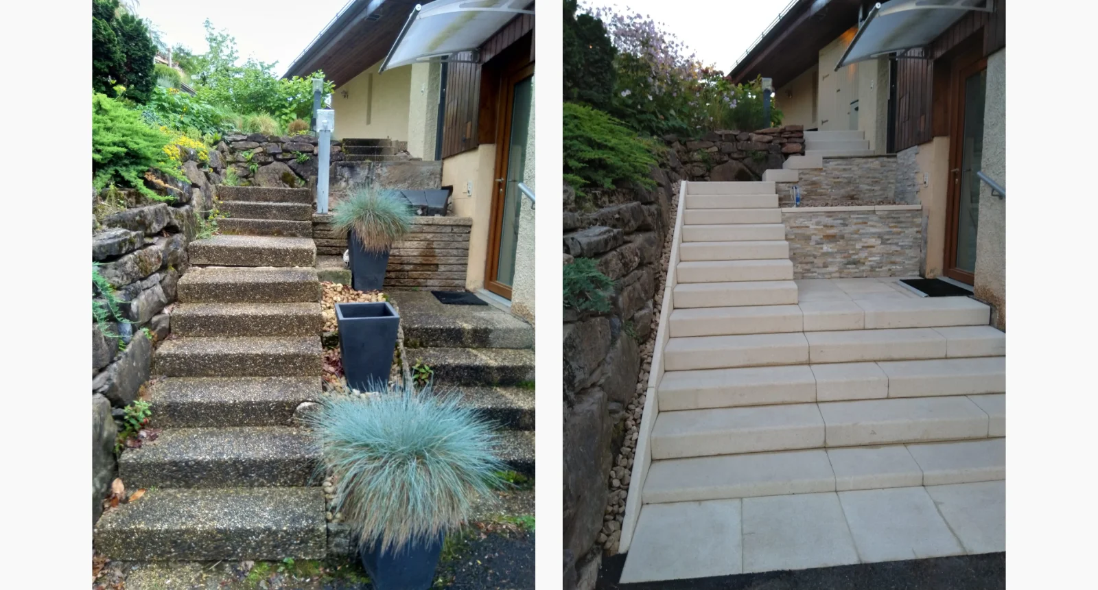 Avant-après escaliers
